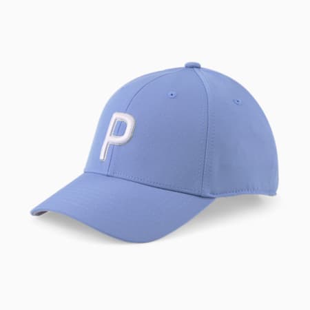 P Adjustable Women's Golf Cap, Lavendar Pop-Bright White, small