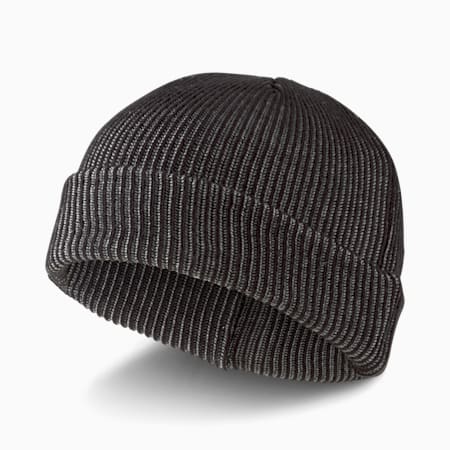 Berretto da pescatore a costine, Puma Black-Medium Gray Heather, small