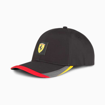 Scuderia Ferrari Sportswear Statement Baseball Cap, Puma Black, small-SEA