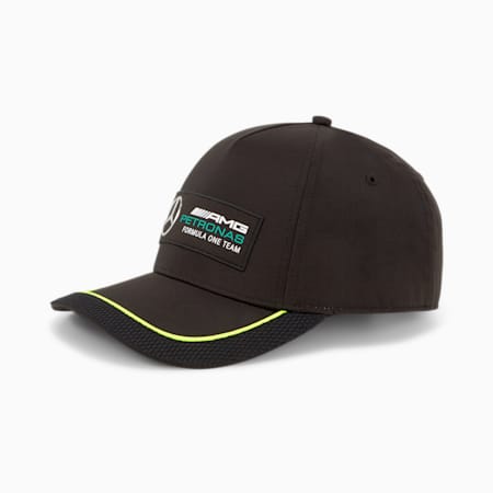 Mercedes F1 Baseball Cap, Puma Black, small-PHL