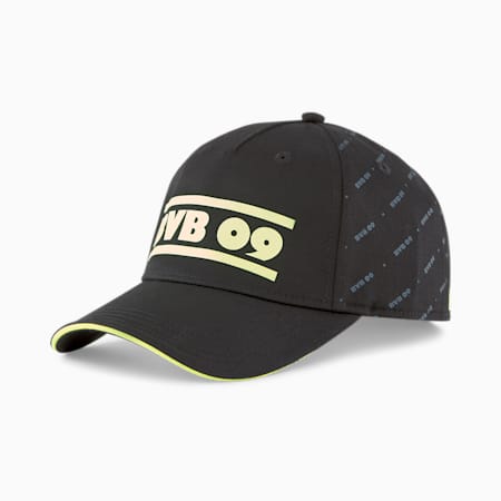 BVB Legacy Football Baseball Cap, Puma Black-Safety Yellow, small-GBR