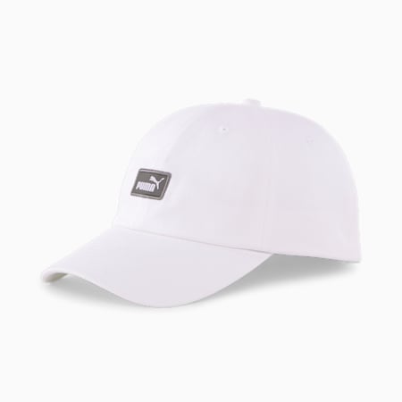 Essentials III Cap, Puma White, small-DFA