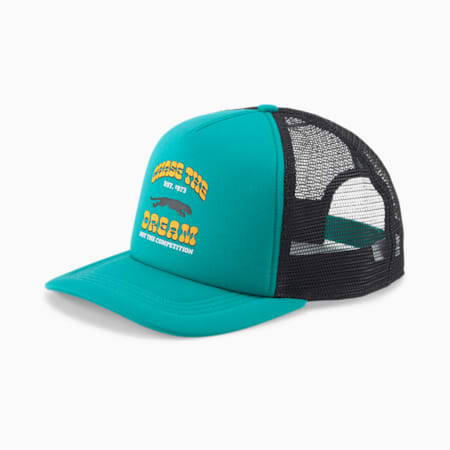 قبعة Basketball Trucker, Deep Aqua, small-DFA