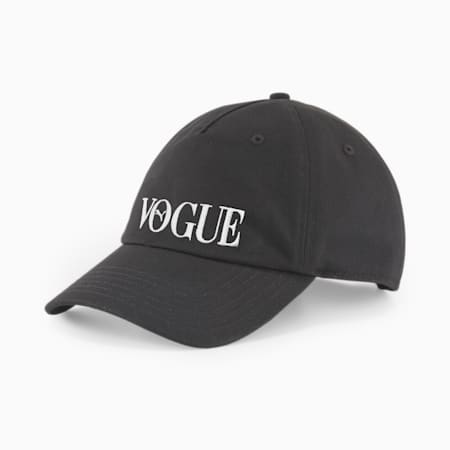 PUMA x VOGUE Women's Baseball Cap, Puma Black, small-SEA