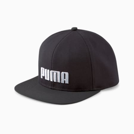 כובע מצחייה שטוחה, Puma Black-Gray Violet, small-DFA