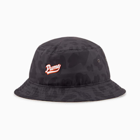 About A Printed Basketball Bucket Hat, Puma Black, small