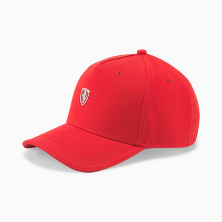 หมวกแก๊ปสไตล์มอเตอร์สปอร์ต Scuderia Ferrari SPTWR, Rosso Corsa, small-THA