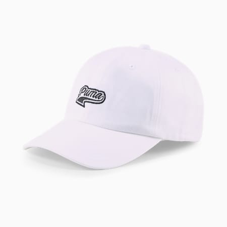 Script Logo Cap, Puma White, small-SEA