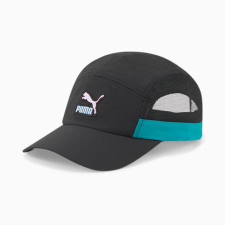 PRIME Fandom Cap, Puma Black-Deep Aqua, small-SEA