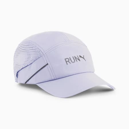 หมวกวิ่ง Lightweight Running Cap, Puma White, small-THA