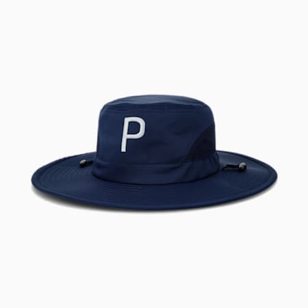 Aussie P Golf Bucket Hat, Navy Blazer, small-AUS