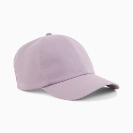 Ponytail Women's Running Cap, Pale Plum, small-NZL