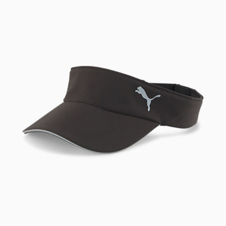 Unisex Running Visor, PUMA Black, small-AUS