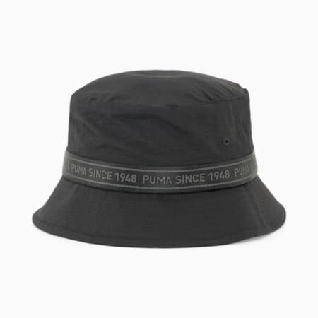 PRIME Colourblocked Bucket Hat, PUMA Black-Classic Block, small-PHL