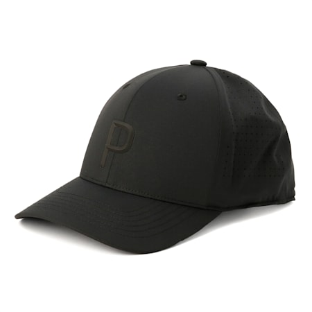 Tech P Snapback Men's Golf Cap, PUMA Black, small-AUS