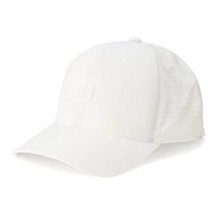 Tech P Snapback Men's Golf Cap, White Glow, small-AUS