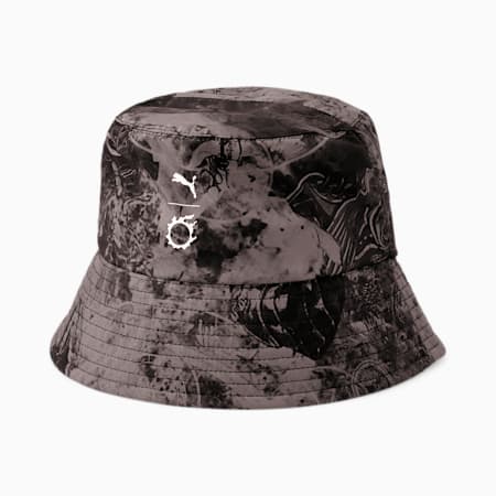 PUMA x FINAL FANTASY XIV Bucket Hat, Whisper White-AOP, small-AUS