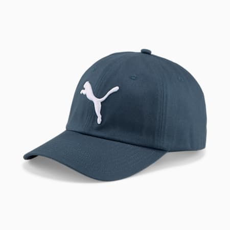 Essentials Cat Logo Cap, Dark Night, small-THA