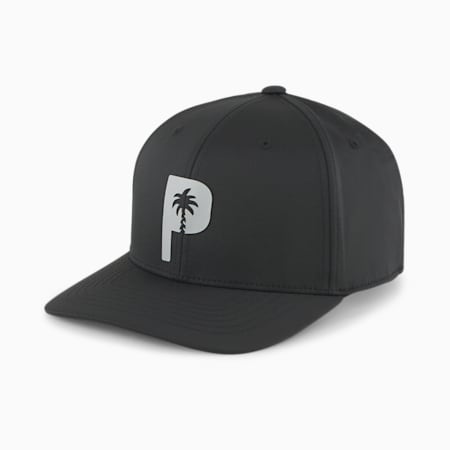 PUMA x Palm Tree Crew Golf Cap Men, PUMA Black, small