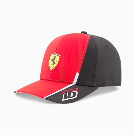 Blazen vandaag passend Scuderia Ferrari Replica Leclerc pet voor jongeren | black | PUMA