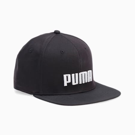 PUMA Flat Brim Youth Cap PUMA Black Cool Light Gray PUMA Shop All Puma PUMA