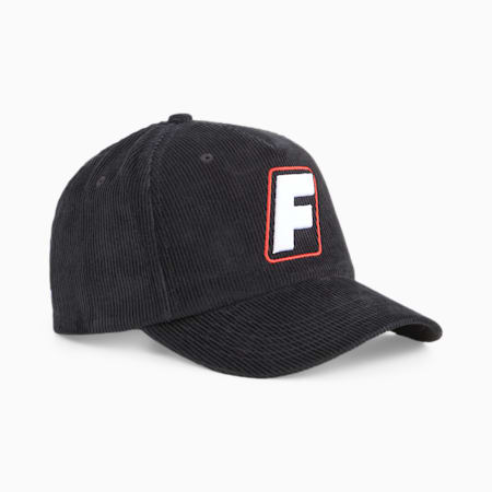 Scuderia Ferrari Garage Crew Unisex Baseball Cap, PUMA Black, small-AUS