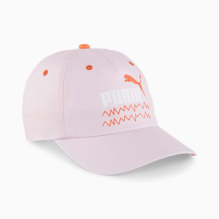 Mixmatch Pinch Panel Youth Cap, Frosty Pink-AOP, small