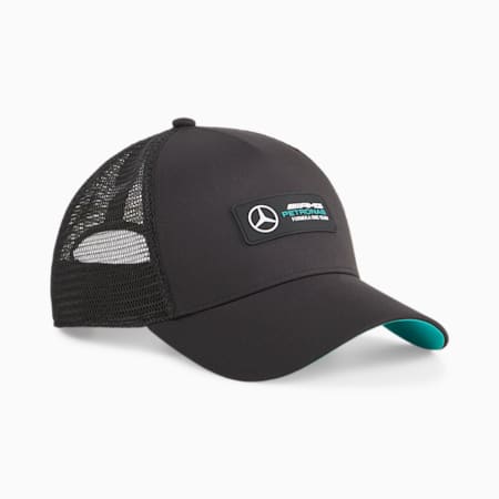Cappellino modello trucker Mercedes-AMG PETRONAS, PUMA Black, small