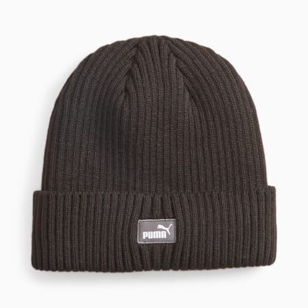 Klassieke beanie met omslag, PUMA Black, small