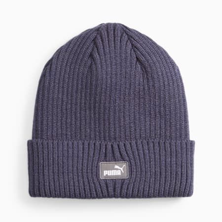 Klassische Beanie mit Umschlag, PUMA Navy, small