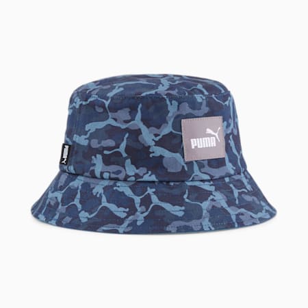 PUMA Core Camo Bucket Hat, Deep Dive-AOP, small-IDN