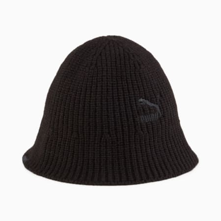 PRIME Knitted Bucket Hat, PUMA Black, small