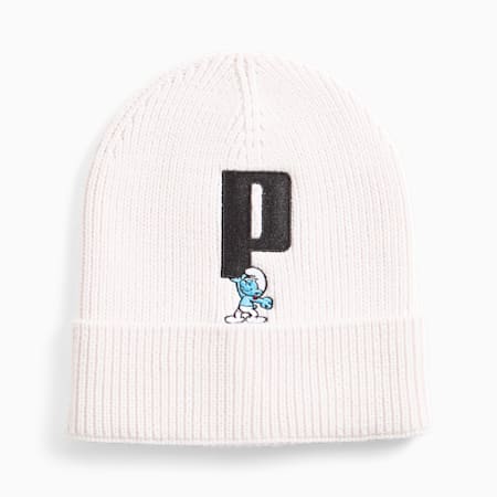 Bonnet PUMA x LES SCHTROUMPFS, Warm White, small