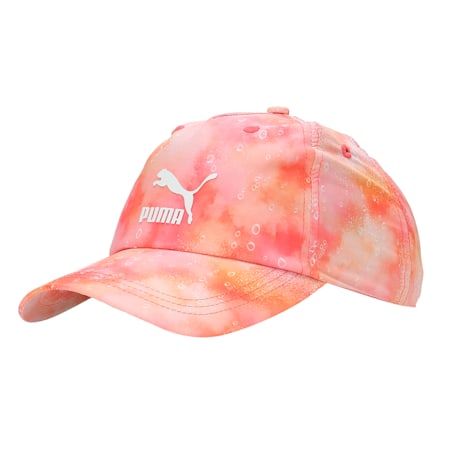 PUMA Summer Squeeze All Over Print Unisex Cap, Salmon-AOP, small-IND