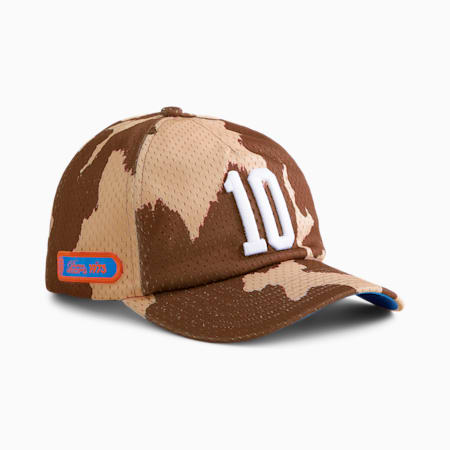 Clyde's Closet Dad Basketball Cap, Sand Dune-AOP, small