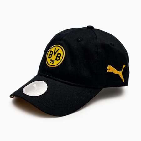 BVB 보르시아 도르트문트 팬 BB 캡 <br>BVB Fan BB Cap, PUMA Black, small-KOR