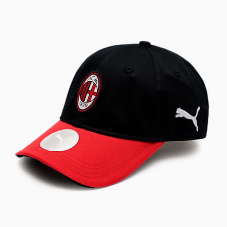 ACM AC 밀란 Fan BB cap<br>ACM Fan BB cap, PUMA Black-For All Time Red, small-KOR