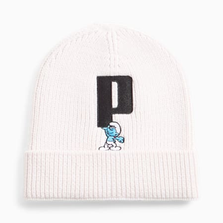PUMA x THE SMURFS Youth Beanie, Warm White, small-AUS