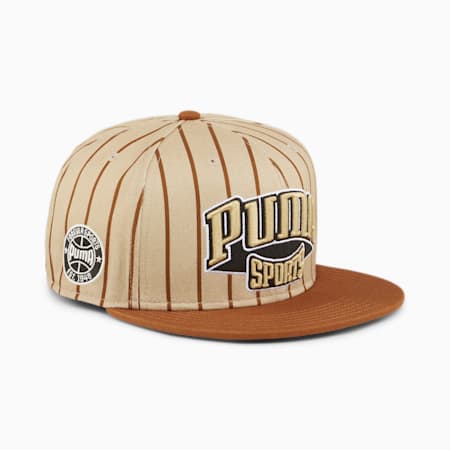 Hometown Heroes Flat Brim Cap, Prairie Tan-Teak, small-SEA