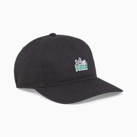 Skate Relaxed Low Curve Cap, PUMA Black, small-SEA