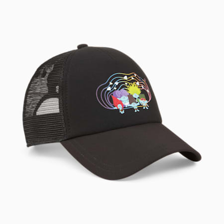 Casquette à visière incurvée PUMA x Trolls Enfant et Adolescent, PUMA Black, small