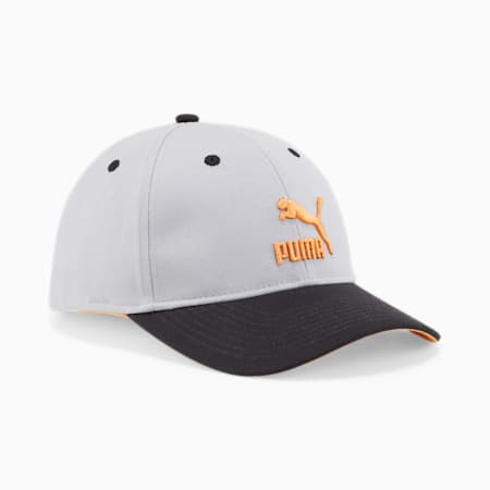 Cappello da baseball Archive Logo per ragazzi, Gray Fog, small