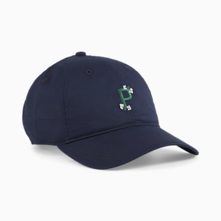 Dad Women's Golf Hat, Deep Navy-Vine, small-SEA