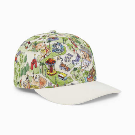 Casquette de basketball Players Edition, Frosted Ivory-AOP, small
