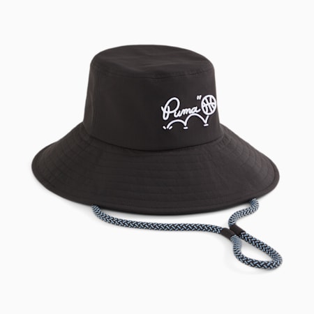 PUMA x SOPHIA CHANG Bucket Hat Women, PUMA Black, small-SEA