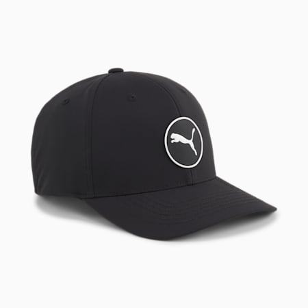 Circle Cat Tech Golf Cap, PUMA Black, small-AUS