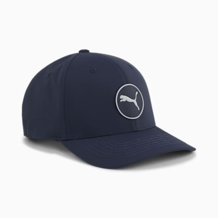 Circle Cat Tech Golf Cap, Deep Navy, small-AUS