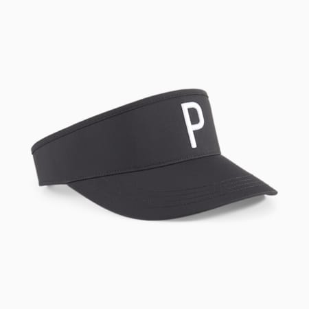 Tech P Golf Visor, PUMA Black, small-SEA