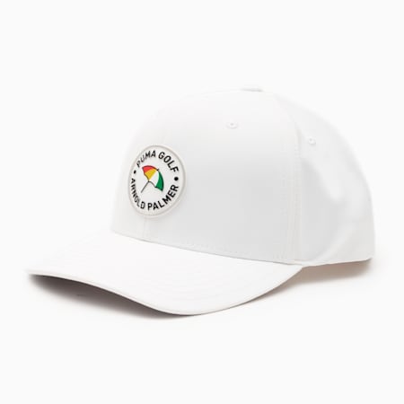 푸마 x 아놀드 파머 테크 캡<br>PUMA x AP Palmer Tech Cap, White Glow, small-KOR