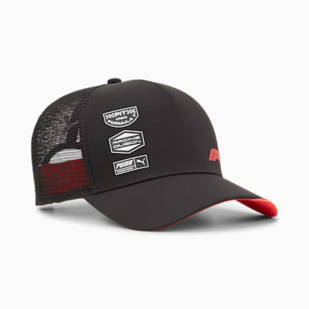 F1® Statement Trucker Cap, PUMA Black, small